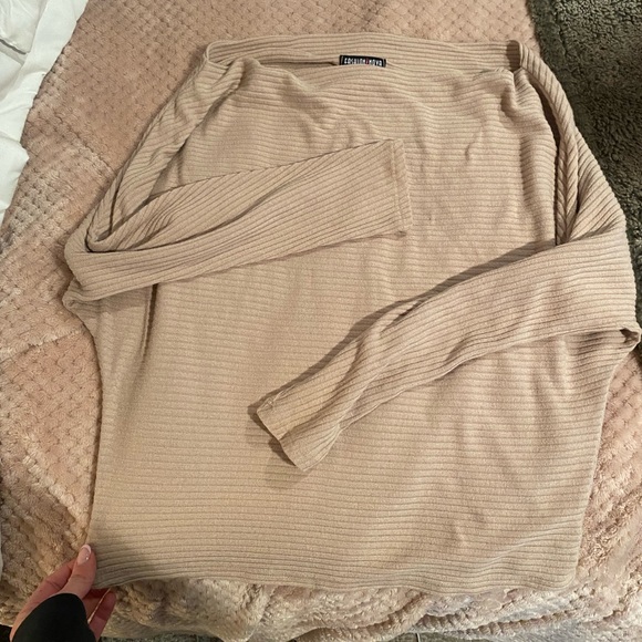 off the shoulder sweater top - Picture 2 of 3